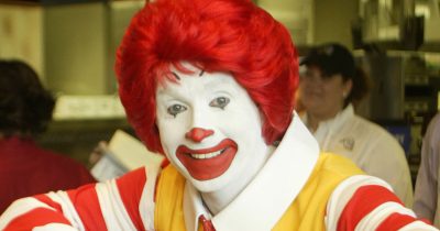 Ronald McDonald. Credit: Getty Images