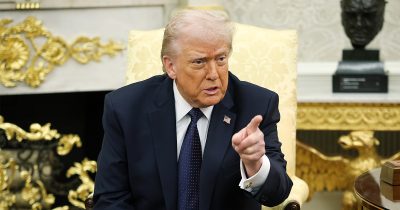 Donald Trump refused to accept responsibility. Credit / Getty Images