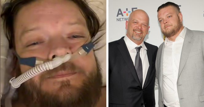 Corey and Rick Harrison. Credit / GoFundMe & Getty Images