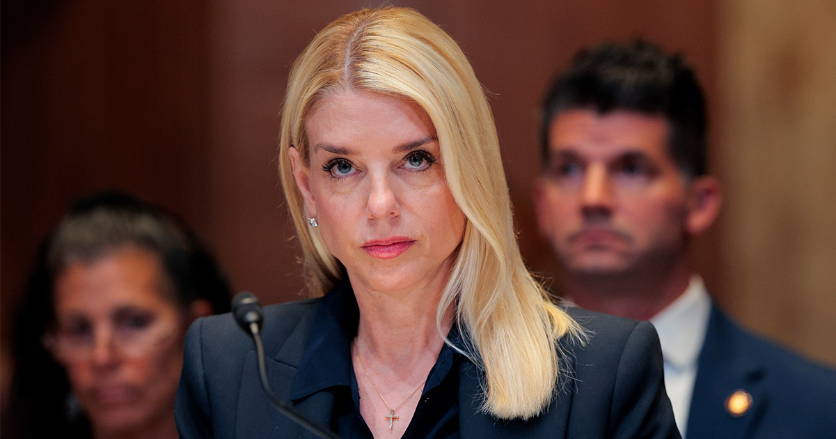 Pam Bondi. Credit / Getty Images