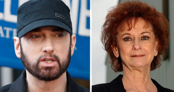 Eminem, Betty Kresin. Credit: Shutterstock.com, Getty Images