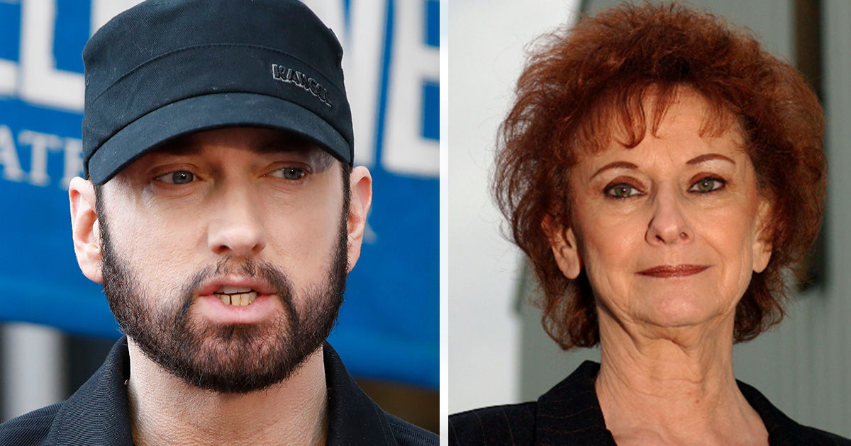 Eminem, Betty Kresin. Credit: Shutterstock.com, Getty Images