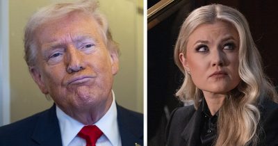 Donald Trump, Erika Kirk. Credit: Getty Images