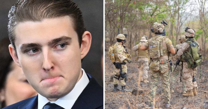 Barron Trump, U.S. Army, military