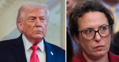 Donald Trump, Maggie Haberman. Credit: Getty Images
