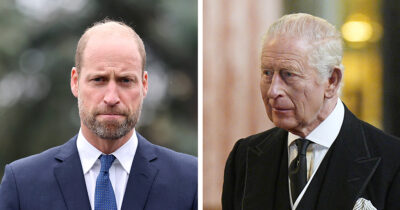 Prince William and King Charles. Credit / Getty Images