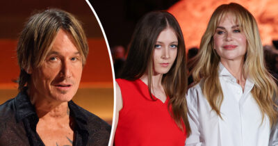 Keith Urban, Sunday Rose Kidman Urban, Nicole Kidman. Credit: Getty Images