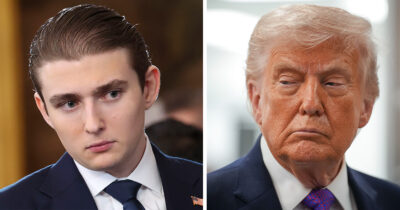 Barron Trump has been tipped for politics. Credit / Getty Images