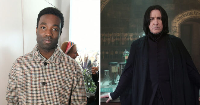 Paapa Essiedu, Alan Rickman, Snape, Harry Potter