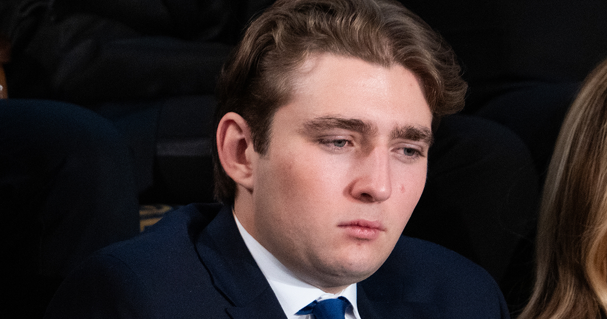 Barron Trump branded "more spoiled than a princess"