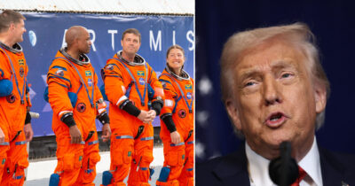 Artemis II, Donald Trump