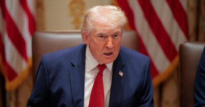 Trump has threatened to pull the US out of NATO. Credit / Getty Images