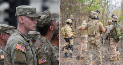 US soldier. US Army. American Military