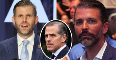 Donald Trump Jr, Eric Trump, Hunter Biden