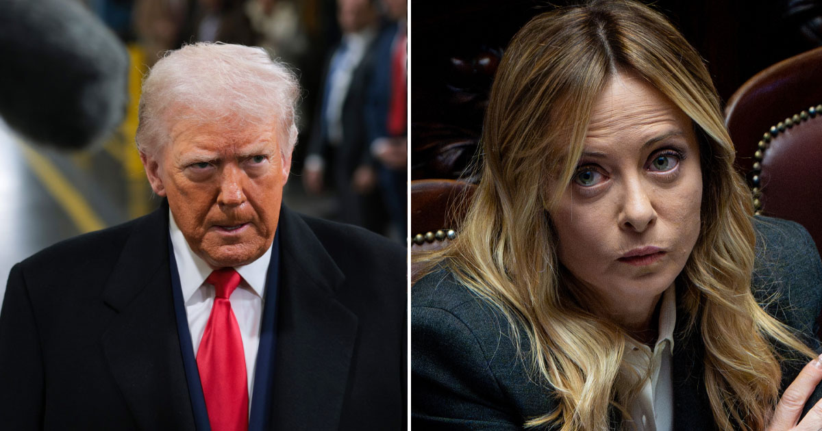 Giorgia Meloni, Donald Trump