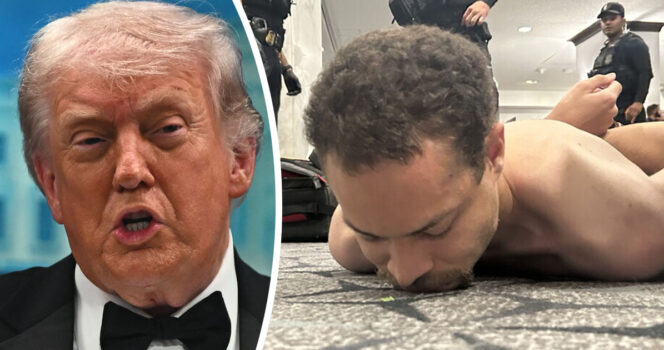 Donald Trump, Cole Tomas Allen. Credit: Getty Images