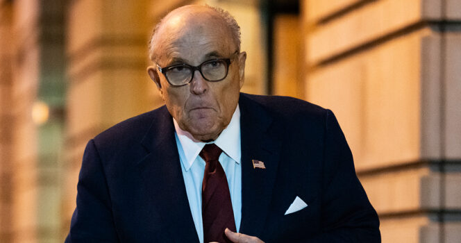 Rudy Giuliani. Credit / Getty Images