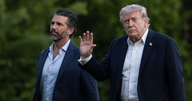 Donald Trump Jr, Donald Trump