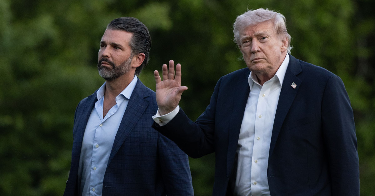 Donald Trump Jr, Donald Trump