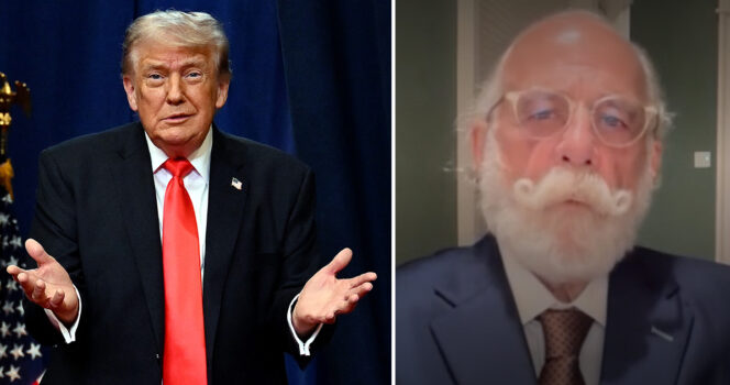 Donald Trump and Tyler Cobb. Credit / Getty Images & CNN YouTube