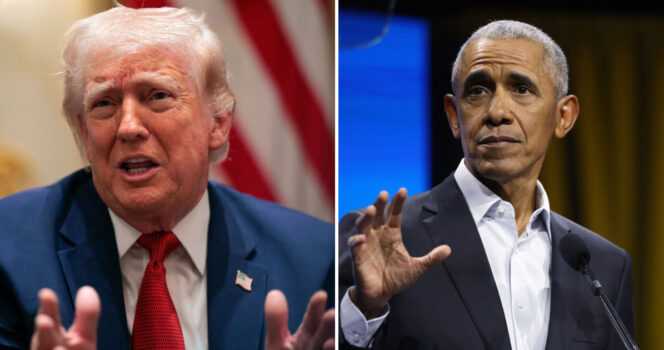 Barack Obama, Donald Trump