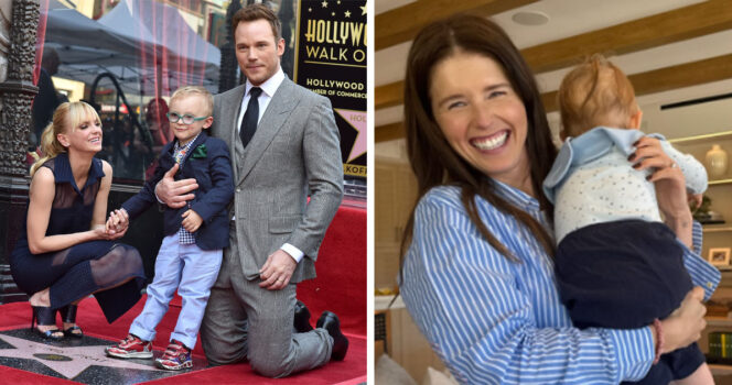 Chris Pratt, Anna Faris, Katherine Schwarzenegger