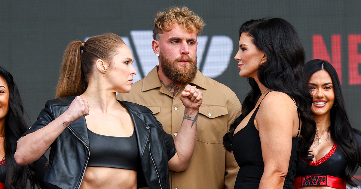 Ronda Rousey & Gina Carano. Credit / Getty Images