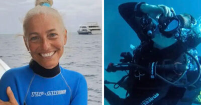 Divers Monica Montefalcone & Muriel Oddenino. Credit / Facebook