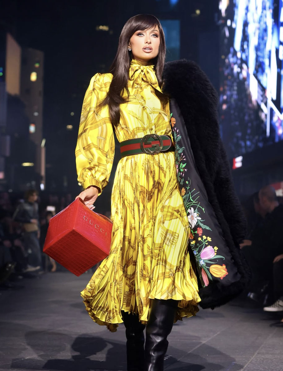Paris Hilton at Gucci Cruise 2027