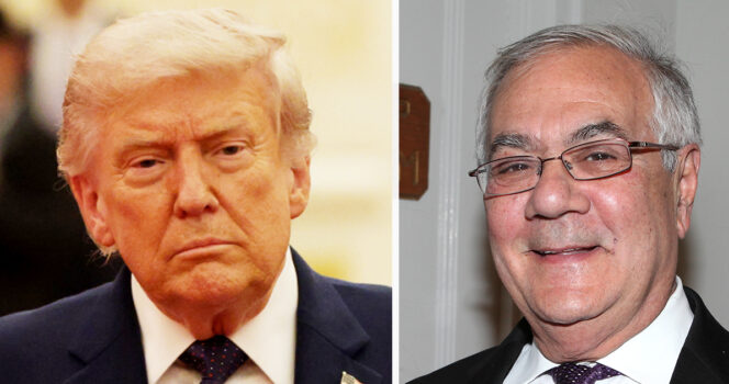 Donald Trump, Barney Frank. Credit: Getty Images