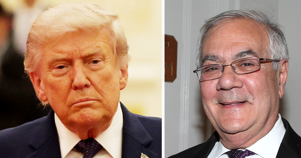 Donald Trump, Barney Frank. Credit: Getty Images