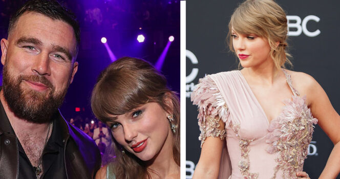 Travis Kelce and Taylor Swift. Credit / Getty & Shutterstock