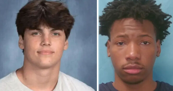 Austin Metcalf and Karmelo Anthony