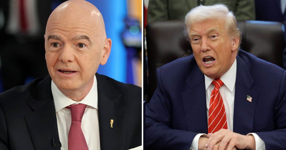 Donald Trump, Gianni Infantino
