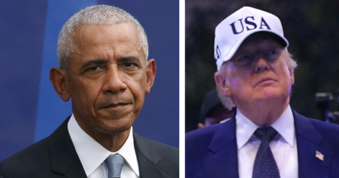 Barack Obama, Donald Trump