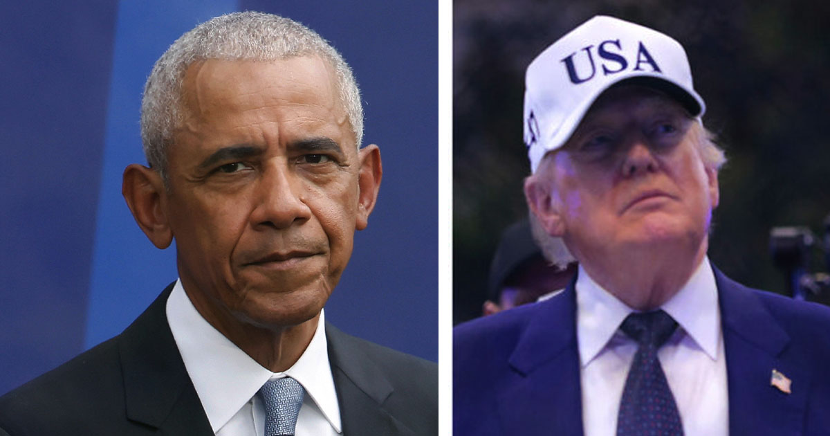Barack Obama, Donald Trump