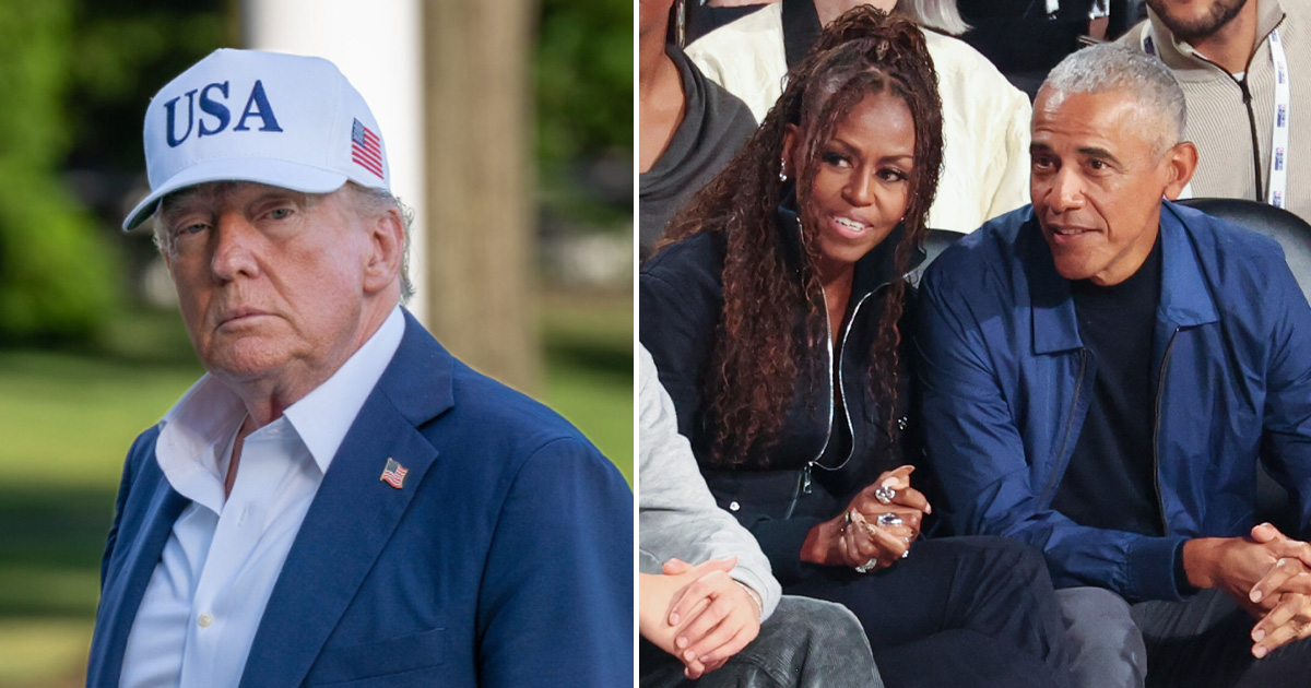 Donald Trump, Michelle Obama, Barack Obama