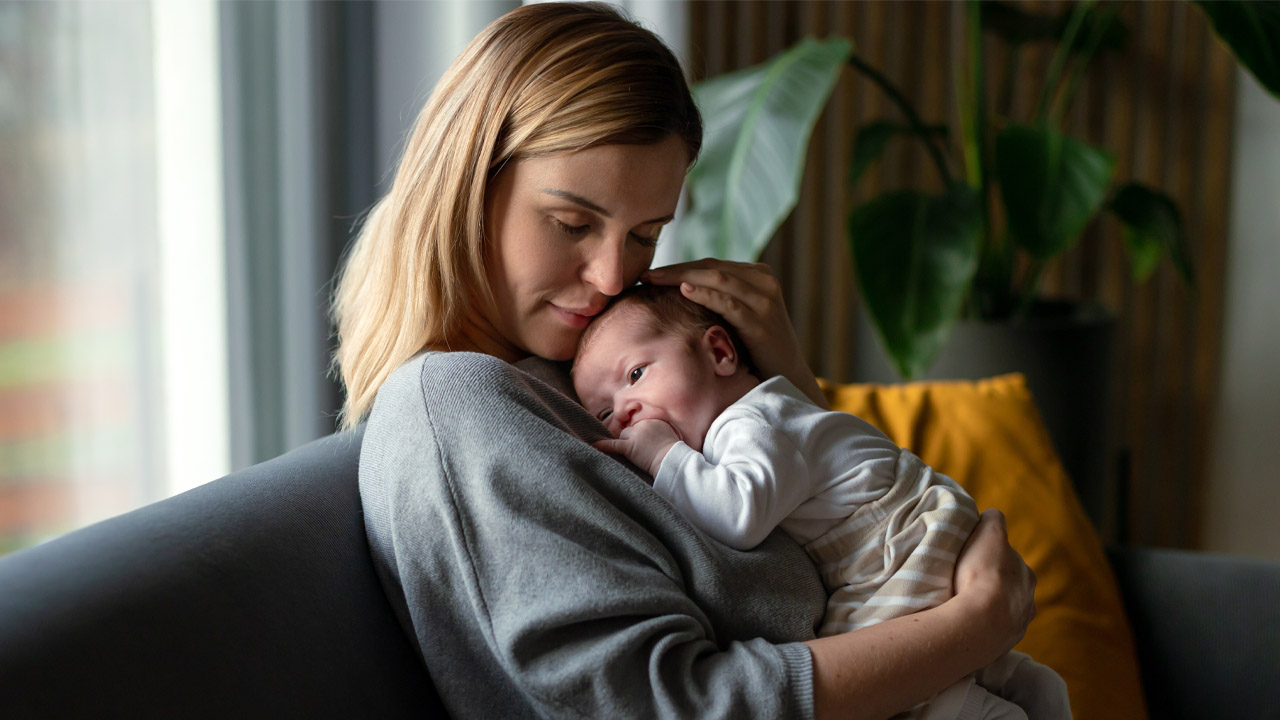 Baby, mother