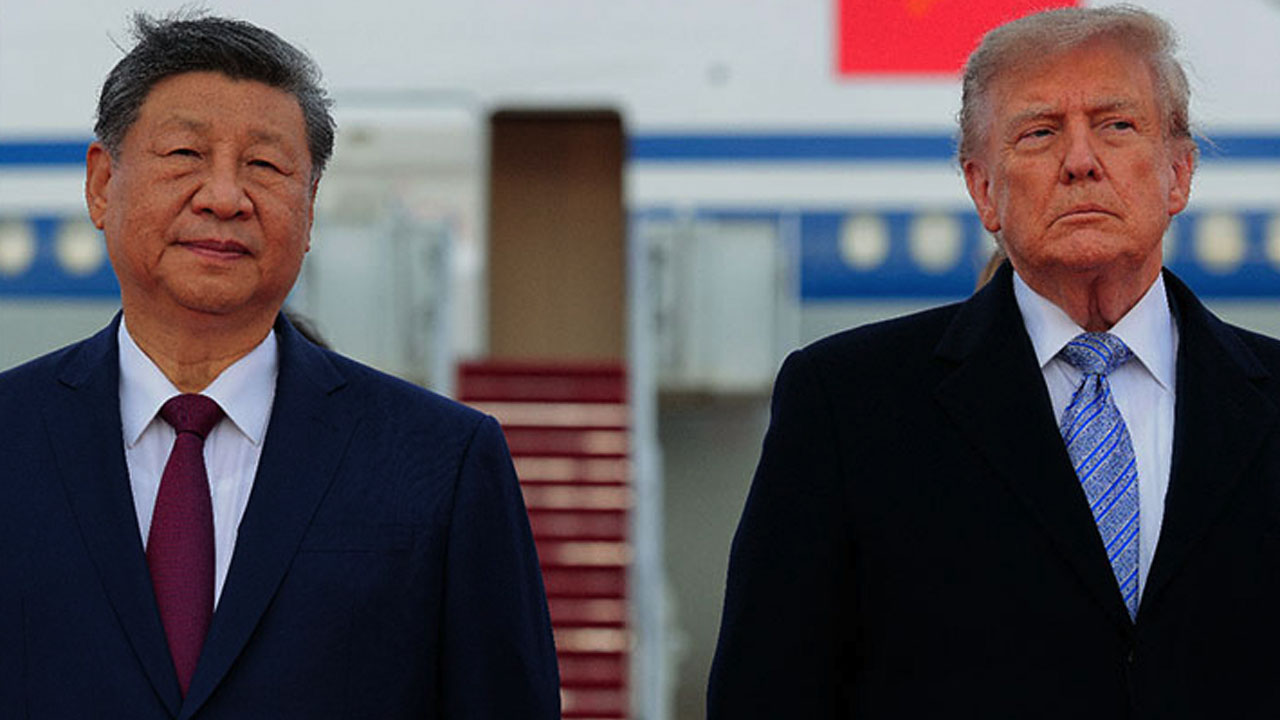 Xi Jinping and Donald Trump