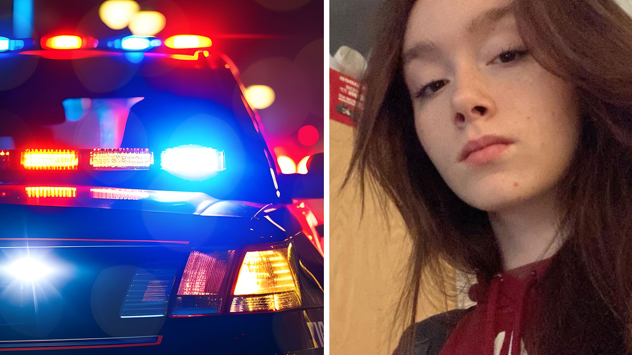 Police car and Persephone Berger.
