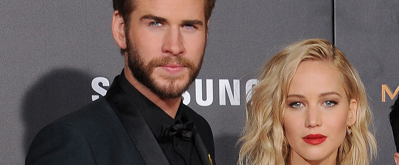 Liam Hemsworth & Jennifer Lawrence. Credit / Getty Images