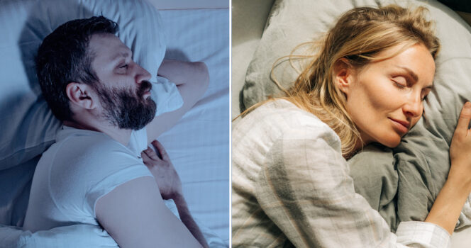 Sova på vänster sida kan ha sina fördelar