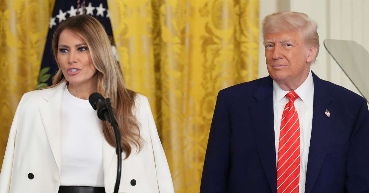 Melania och Donald Trump