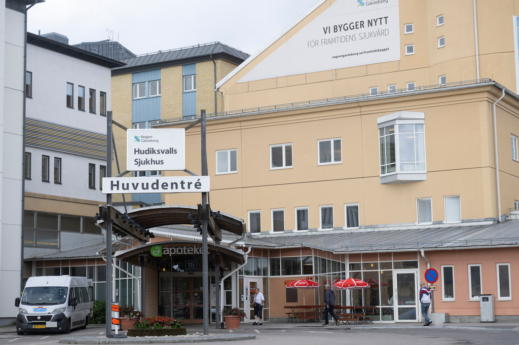 Sjukhus i Hudiksvall. Arkivbild.
