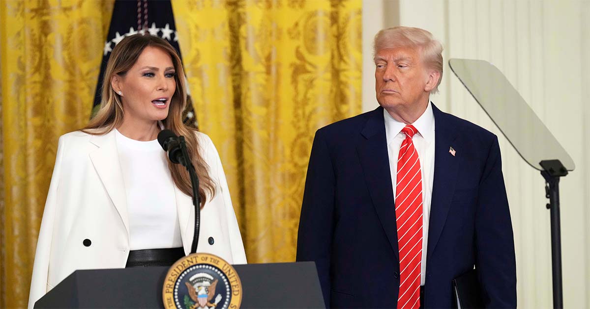 Melania och Donald Trump. Foto: Jacquelyn Martin/AP/TT