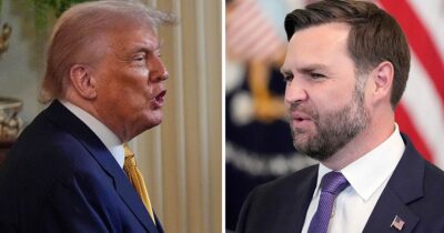 Donald Trump och JD Vance.