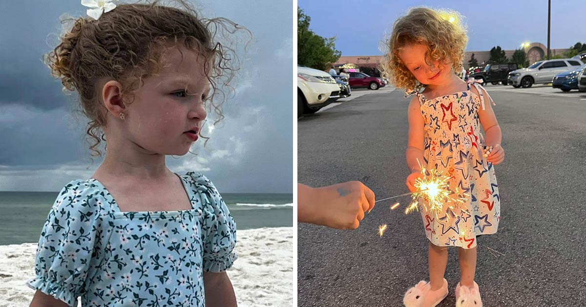 Iris blev påkörd av sin mamma.