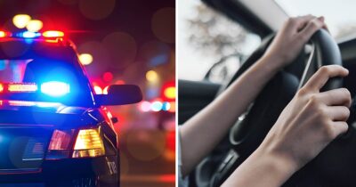 Mormor, 34, körde hög