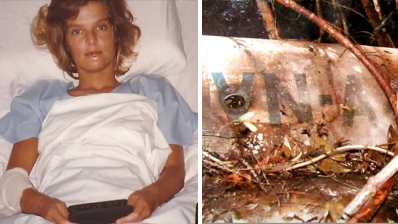 Annette Herfkens överlevde flygkrasch