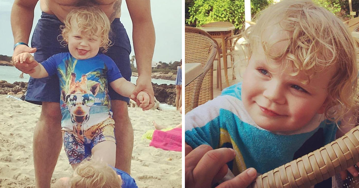 Pojke drunknade under familjesemestern.